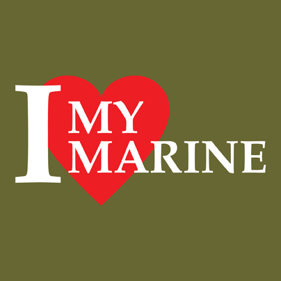 Love My Marine V3 Vinyl Window Decal Sticker VLILMM3